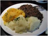 Scottish Dinner Menu